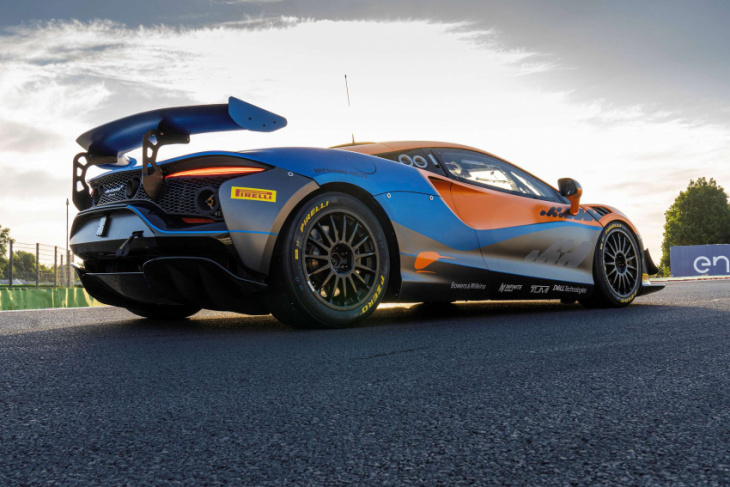 first images of the mclaren artura gt4 ahead of fos debut