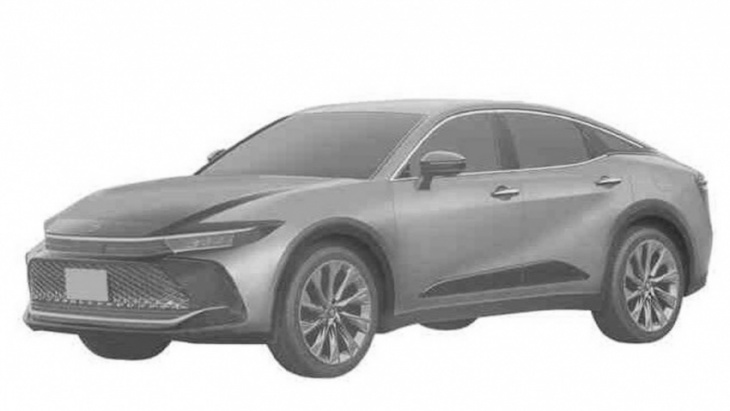 2023 toyota crown cross patent images surface