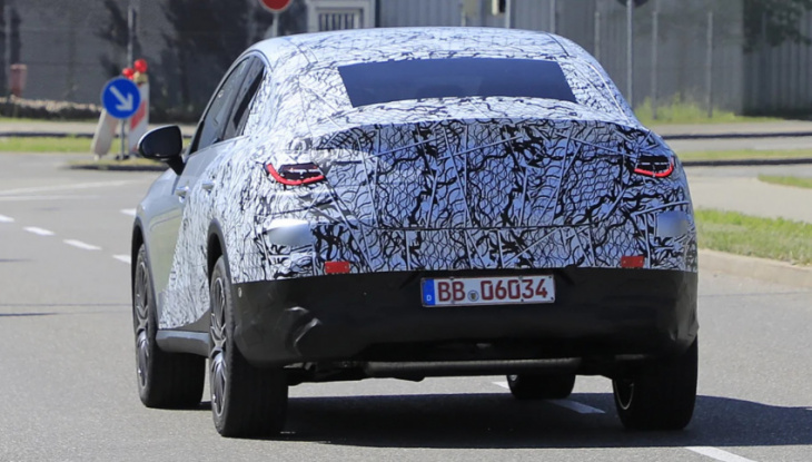 2023 mercedes-benz glc coupe spied
