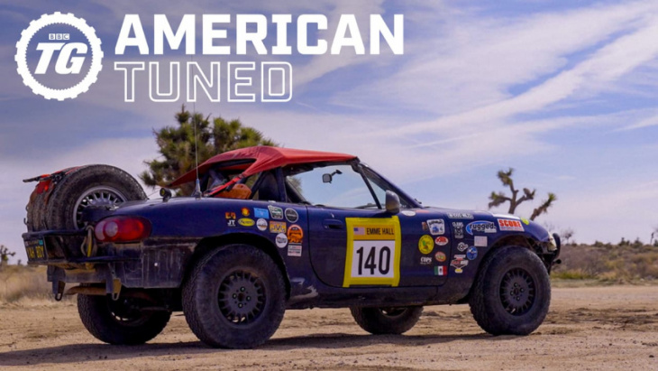 this is an mx-5 desert racer on 27in tyres: watch new american tuned