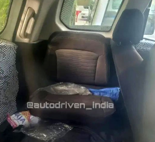 mahindra scorpio n spotted with side-facing seats