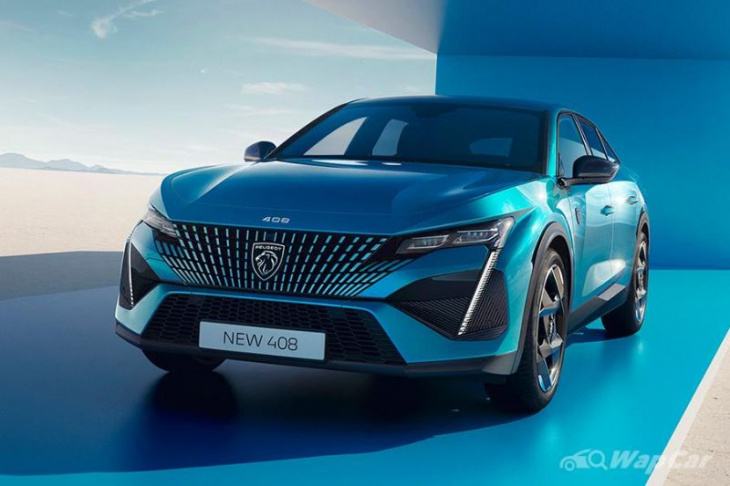the all-new 2022 peugeot 408 crossover makes you forget about its awkward sedan past