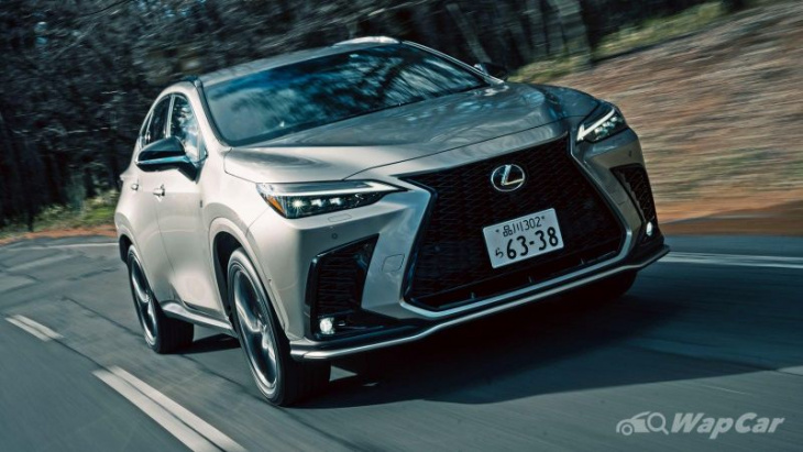 japanese buyers understand experience amazing - waiting list for 2022 lexus nx hits 10 months