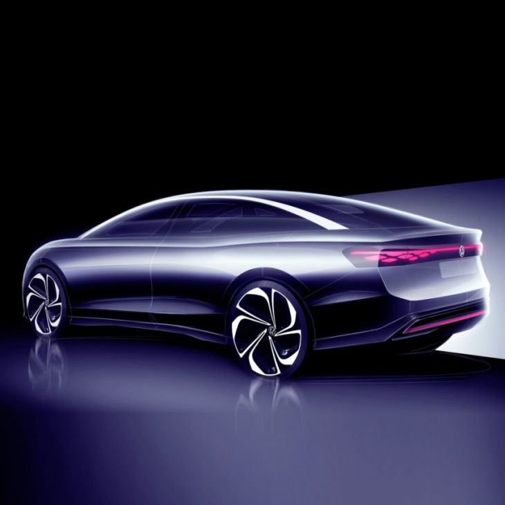 vw’s first fully-electric limousine – the id. aero – to launch in china in 2023