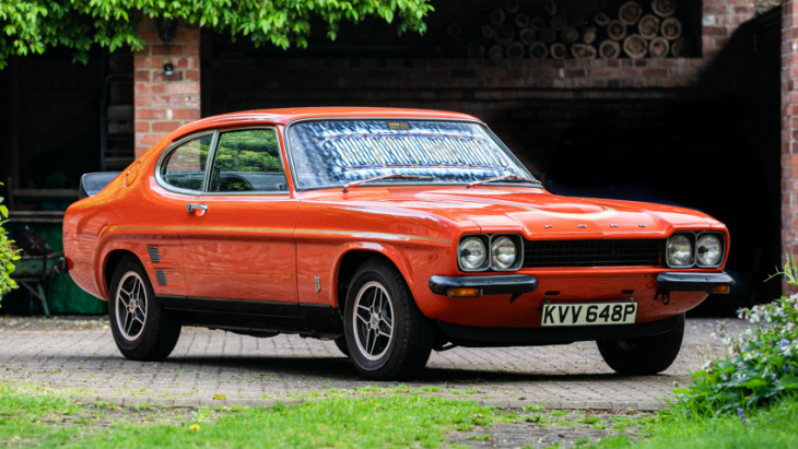 this ford capri sold for a record breaking £74k at auction