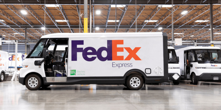 brightdrop delivers the first 150 zevo 600 to fedex