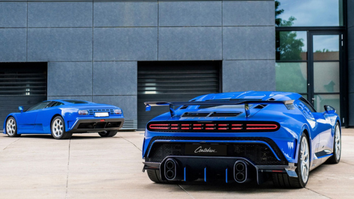 first bugatti centodieci owner takes delivery