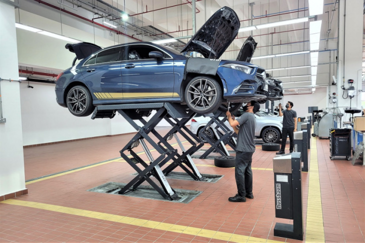 hap seng star mercedes-benz autohaus setia alam relocated and upgraded