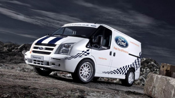 ford pro electric supervan is the fastest ford transit you’ve ever seen