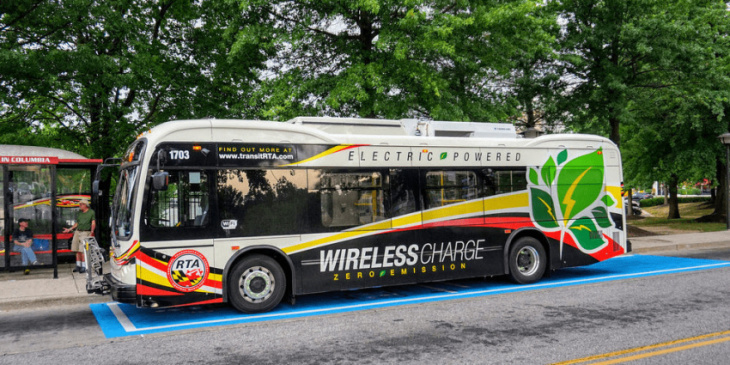 wireless charging halves e-bus operating cost for link transit