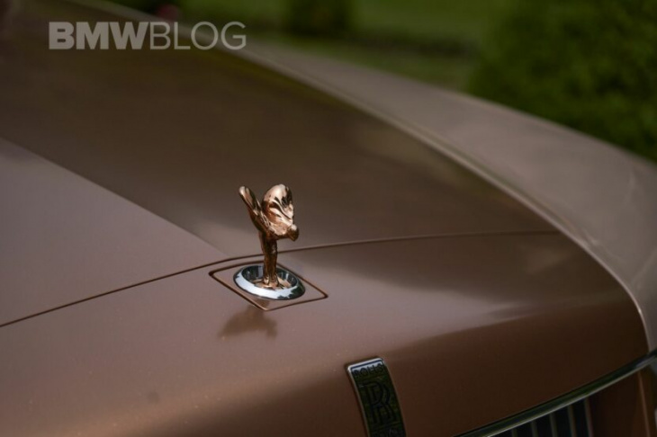 practice falconry like royalty in this custom rolls-royce