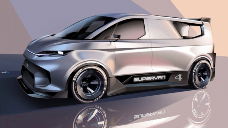 ford supervan returns for electric era with 1,972 hp