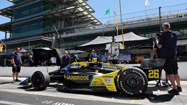herta fastest at eight-driver test session from ims