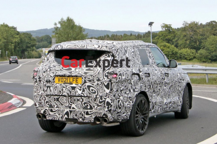 amazon, android, 2023 range rover sport svr spied