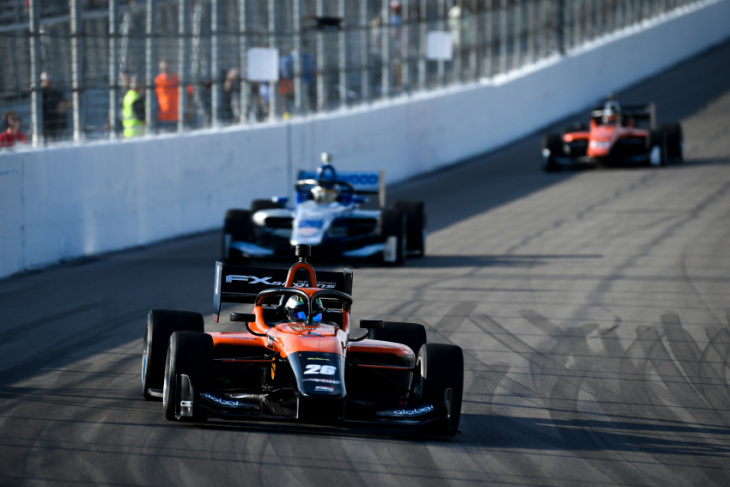 the driver banging on indycar’s door – literally – for 2023