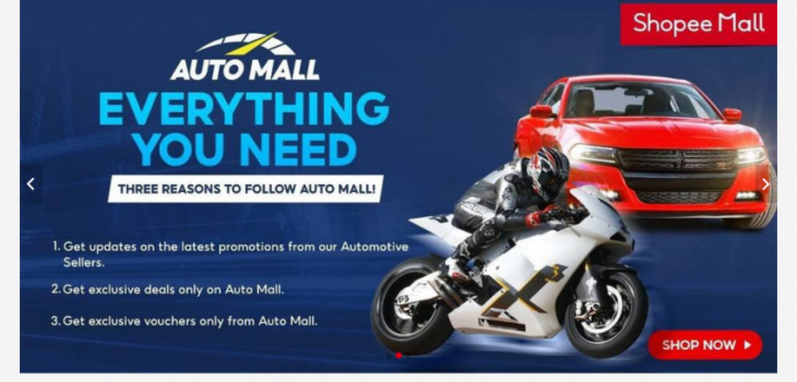 the bestselling items in shopee auto mall
