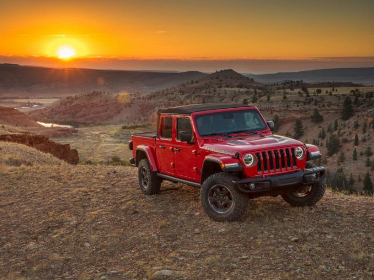 jeep gladiator colour and price guide