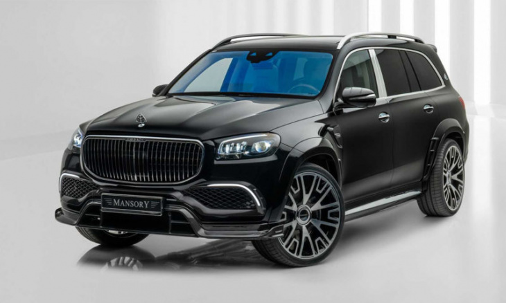 mansory mercedes-maybach gls comes with 603 kw and a nudge bar 