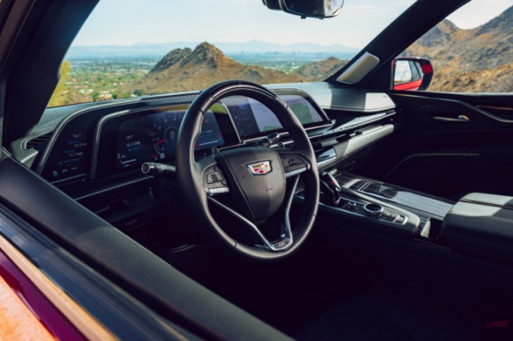 do yourself a favor and listen to this monster 2023 cadillac escalade v launch