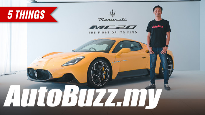 video: maserati mc20 3.0 now in malaysia from rm1.078 million, 5 things