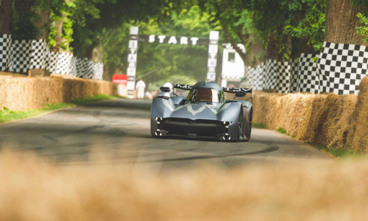 watch: electrified mcmurtry speirling smash goodwood hillclimb record 