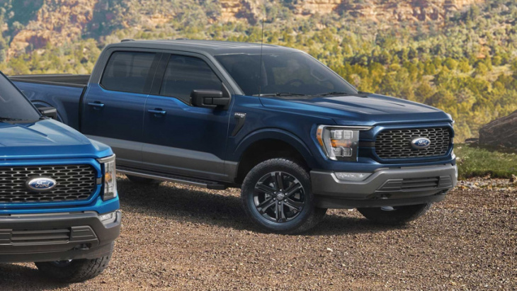two-tone 2023 ford f-150 heritage editions celebrate 75 years of f-series
