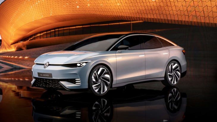 the volkswagen id. aero01 concept is the latest have-a-go tesla killer