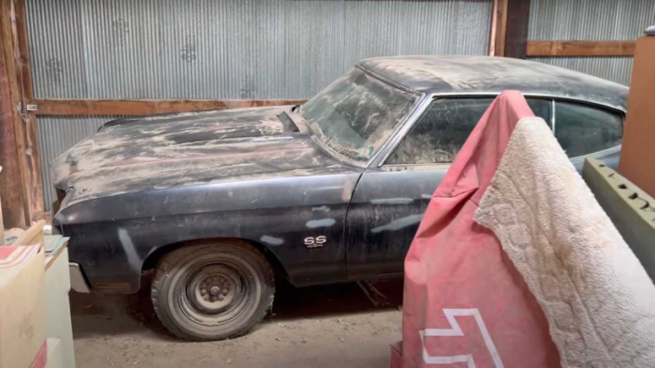 1970 chevrolet chevelle ls6 454 barn find relives the king of muscle
