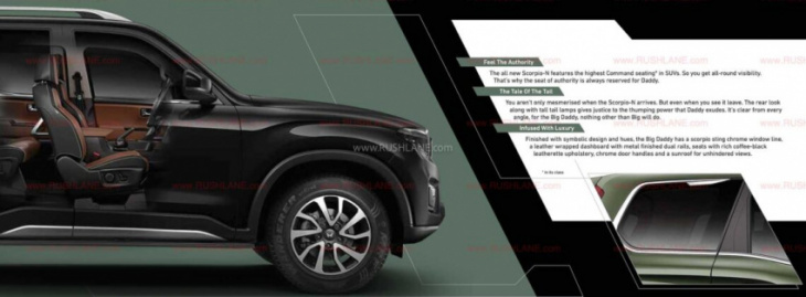 2022 mahindra scorpio brochure – official accessories list revealed