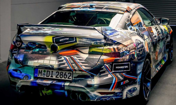 the bmw m4 could serve as the canvas for a 3.0 csl hommage  