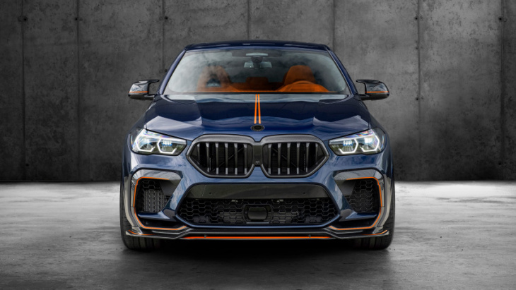 this modified bmw x6 m competition has all the carbon