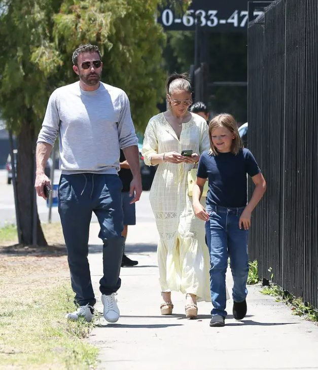ben affleck's 10-year-old son hits parked car with lamborghini