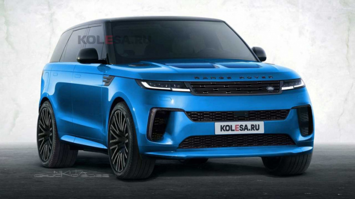 new range rover sport svr rendered as the most potent land rover
