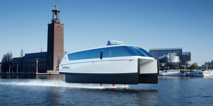 candela unveils low-energy use water shuttle