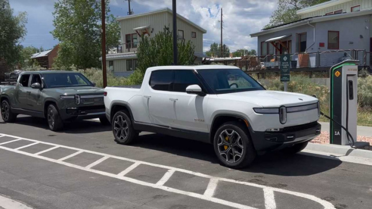 rivian launches first rivian adventure network dc chargers