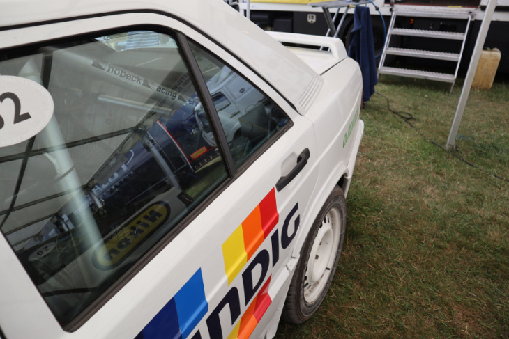 4 nostalgic rally cars at the goodwood festival of speed