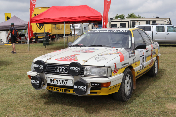 4 nostalgic rally cars at the goodwood festival of speed