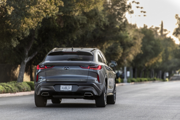 android, 2023 infiniti qx55 gains more standard features