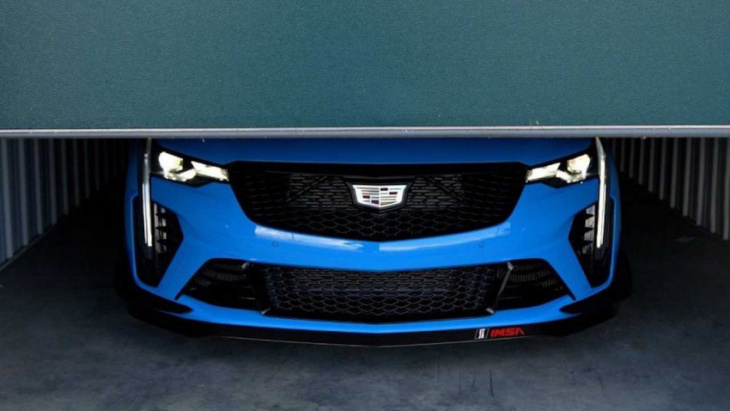 cadillac teases 2023 ct4-v blackwing track series ahead of july debut