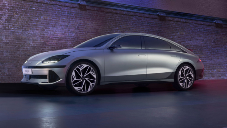the new hyundai ioniq 6 ev was inspired by classic streamliners