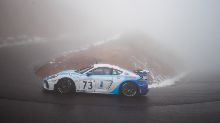 jonny lieberman and randy pobst battled mountain and weather at pikes peak