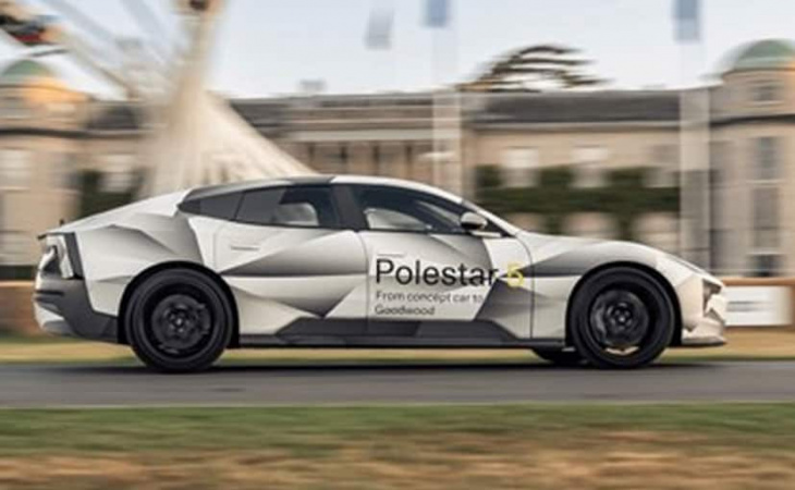 polestar 5 electric prototype debuts at 2022 goodwood festival of speed