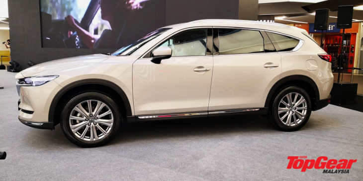 2022 mazda cx-8 gets 2.5l turbo engine, gvc plus - from rm177k