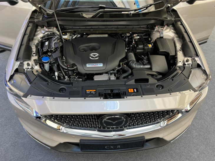2022 mazda cx-8 range gets additional 2.5-litre turbocharged variant with awd