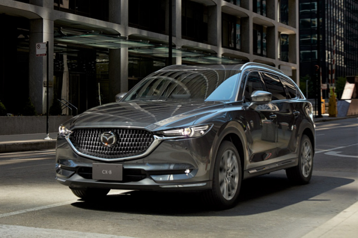 bermaz motor introduces updated mazda cx-8 with new features and new engine variant