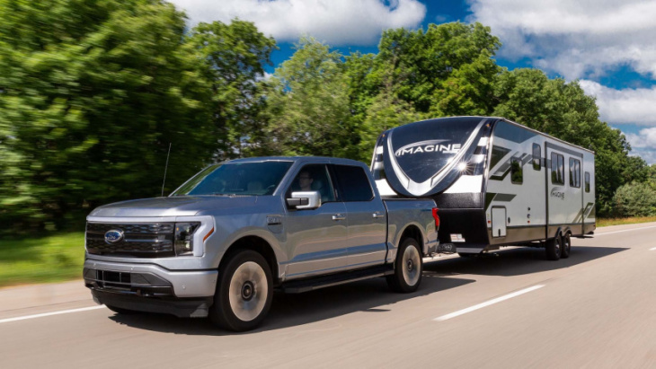 tow no! the ford f-150 lightning struggled in our towing test