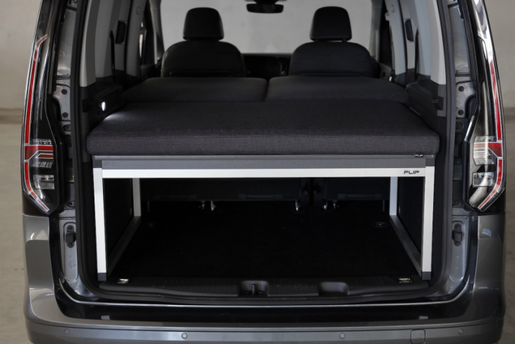 flip adventure bed transforms nearly any van into off-grid machine for under $2k