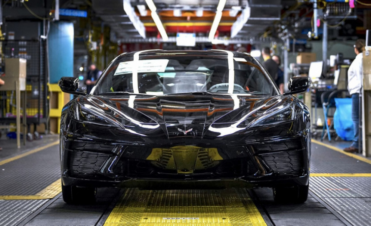 chevrolet corvette production takes a hit after tornado causes fire at kentucky plant