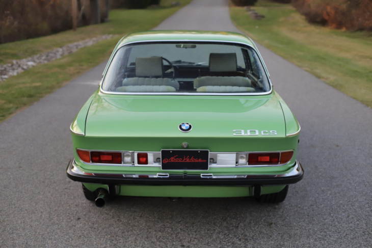 1972 bmw 3.0cs is an attention-grabbing proposition on bring a trailer auctions site