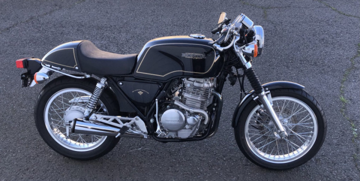 this impeccable 1989 honda gb500 tourist trophy will make you go weak at the knees